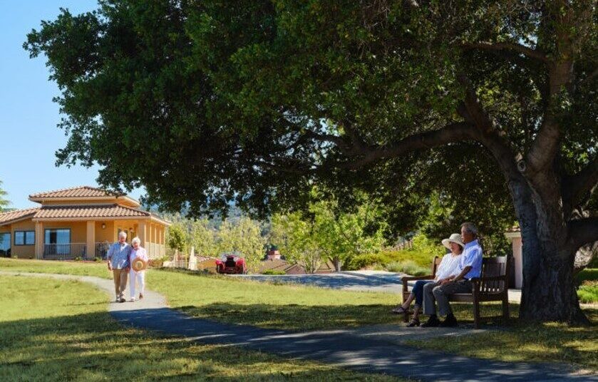 Outdoor beauty shot of campus