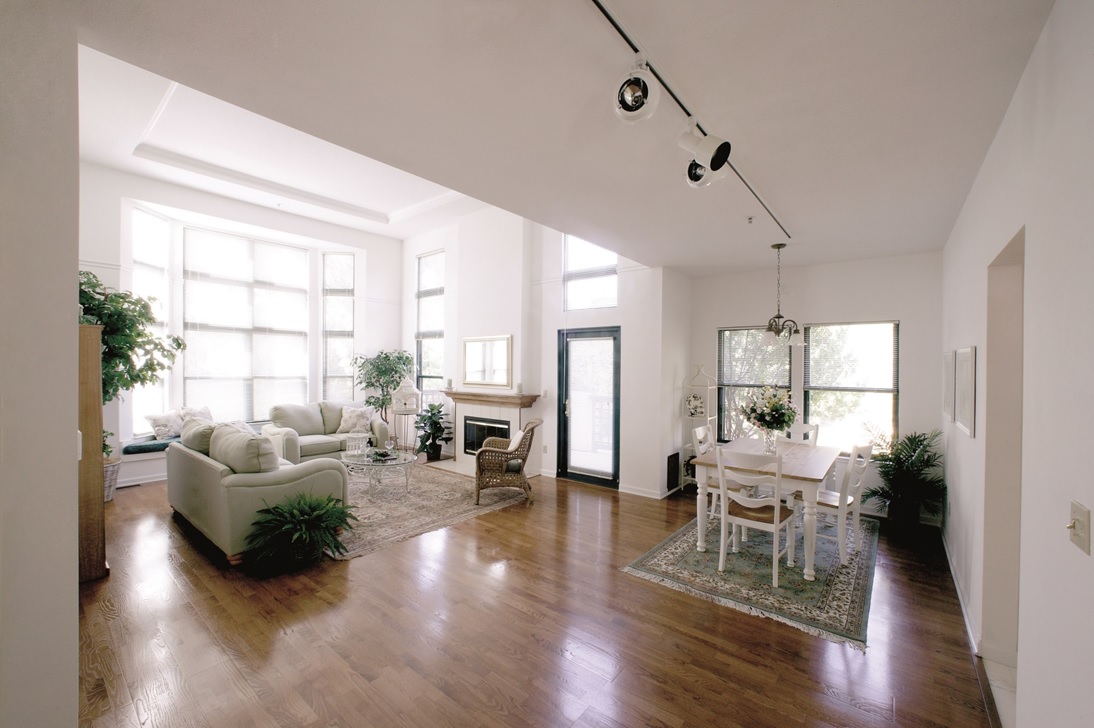 interior shot of Villa living room