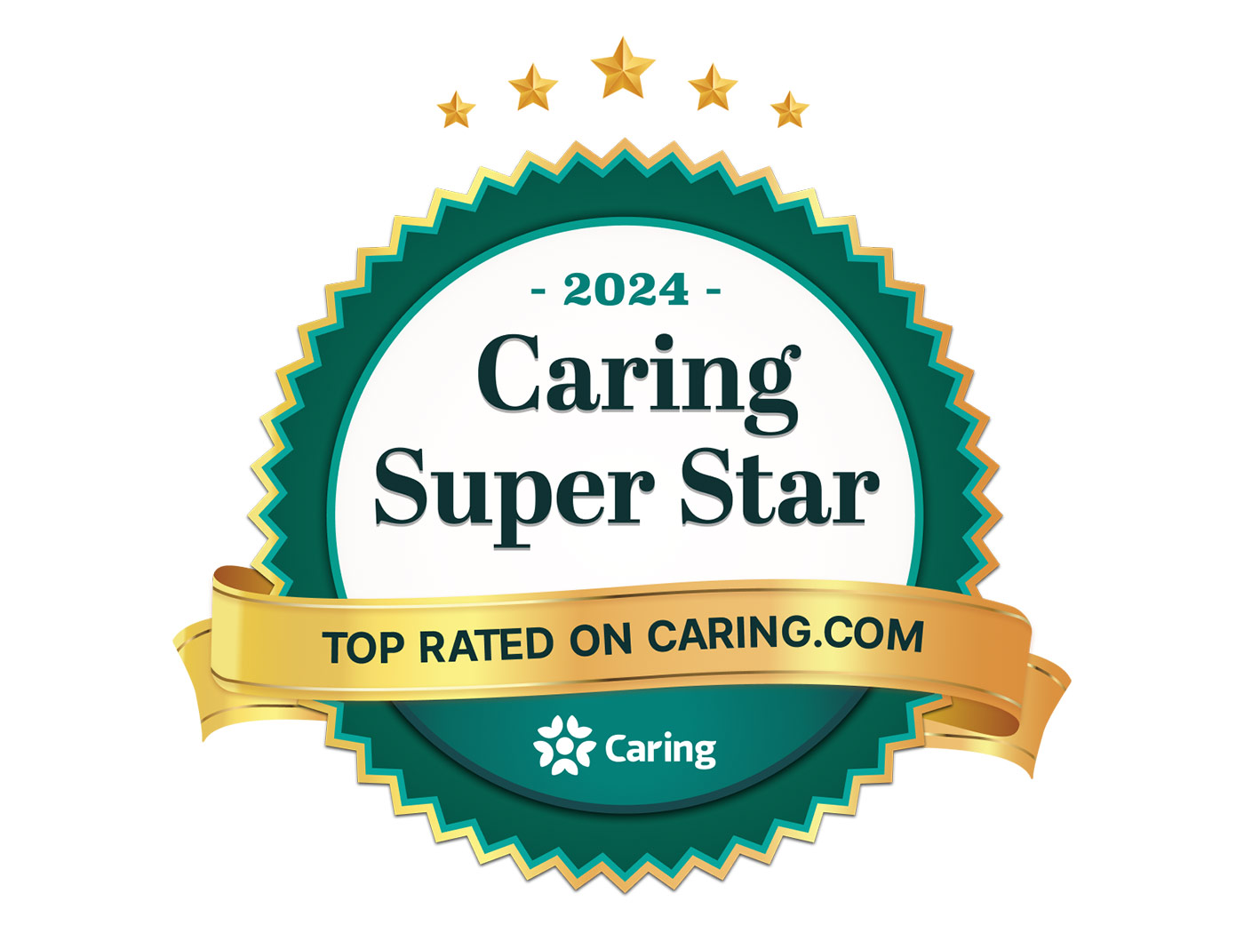 2024 Caring Super Star badge